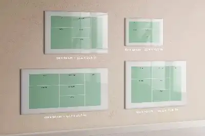 Desk organizer with magnetic marker board