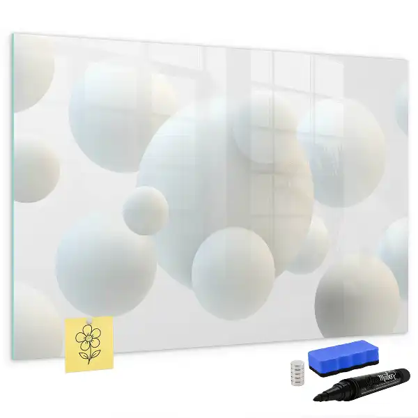 Magnetic marker board sphere abstraction design