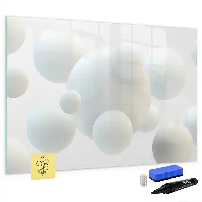 Magnetic marker board sphere abstraction design