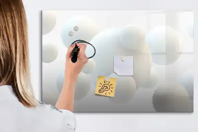 Magnetic marker board sphere abstraction design