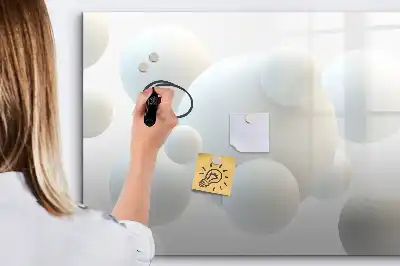 Magnetic marker board sphere abstraction design
