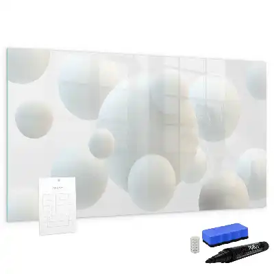 Magnetic marker board sphere abstraction design
