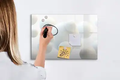 Magnetic marker board sphere abstraction design