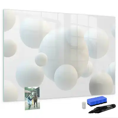 Magnetic marker board sphere abstraction design