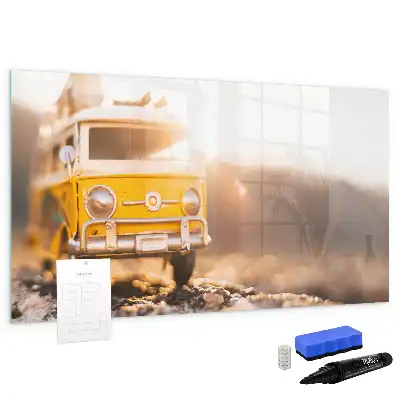 Magnetic marker board road trip holiday theme