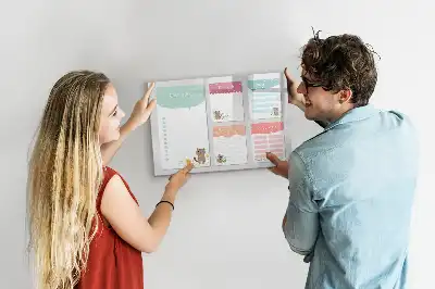 Magnetic glass dry erase board wishlist