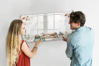 Magnetic marker board cute planner