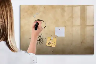 Magnetic glass dry erase board Compass series