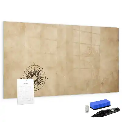 Magnetic glass dry erase board Compass series