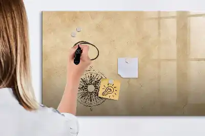 Magnetic glass dry erase board Compass series