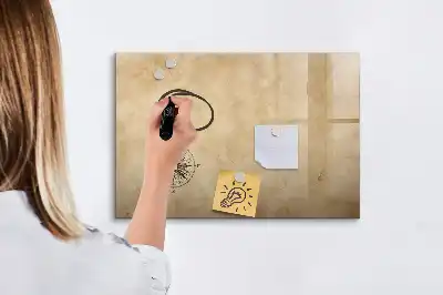 Magnetic glass dry erase board Compass series