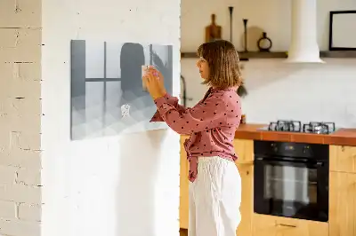 Magnetic marker board waves design