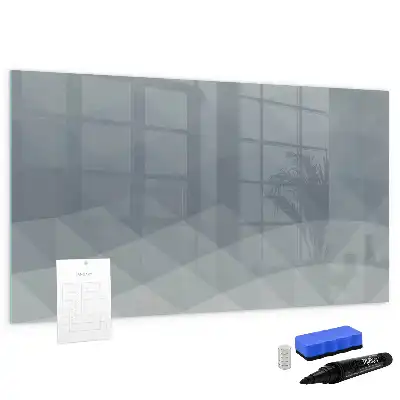Magnetic marker board waves design