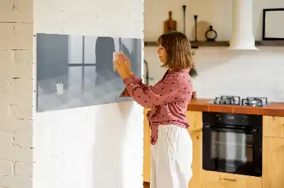 Magnetic marker board waves design