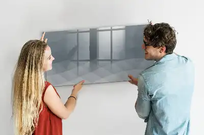 Magnetic marker board waves design