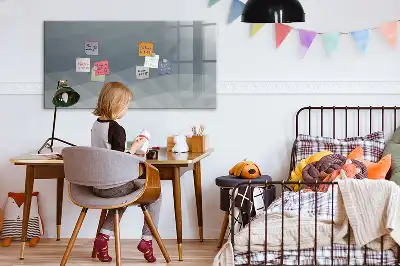 Magnetic marker board waves design