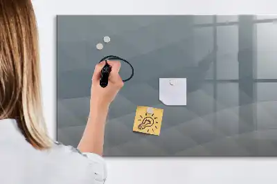Magnetic marker board waves design