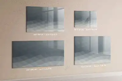 Magnetic marker board waves design