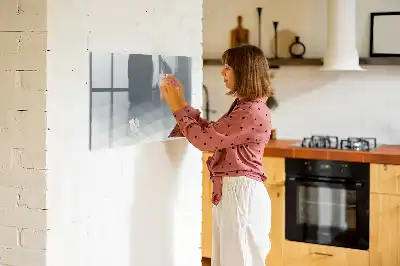 Magnetic marker board waves design