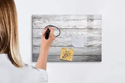 Magnetic glass dry erase board painted finish