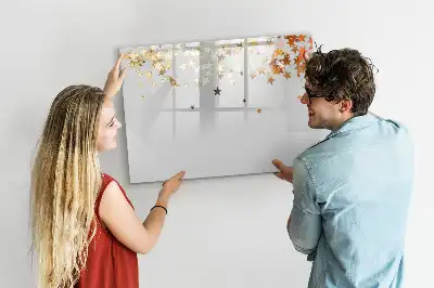 Magnetic marker board stars design