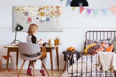 Magnetic marker board stars design