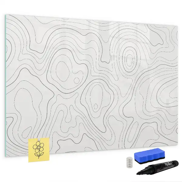 Magnetic marker board spot abstraction design