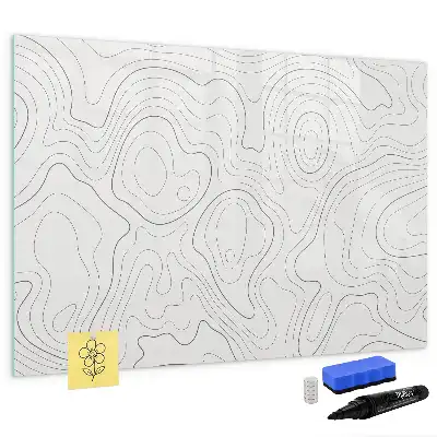Magnetic marker board spot abstraction design