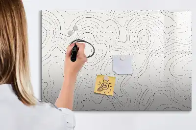 Magnetic marker board spot abstraction design