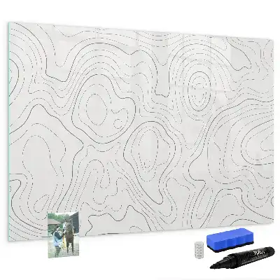 Magnetic marker board spot abstraction design