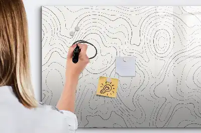 Magnetic marker board spot abstraction design