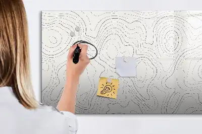 Magnetic marker board spot abstraction design