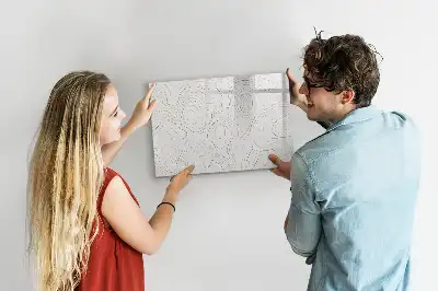 Magnetic marker board spot abstraction design