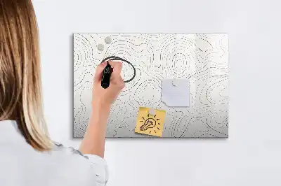 Magnetic marker board spot abstraction design