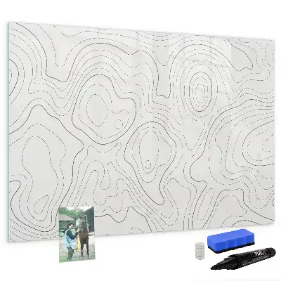 Magnetic marker board spot abstraction design