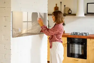 Magnetic marker board abstract light design