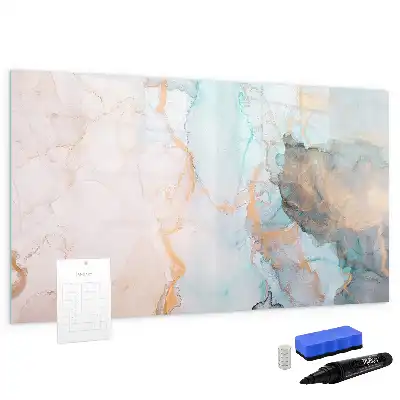 Magnetic marker board abstract image design