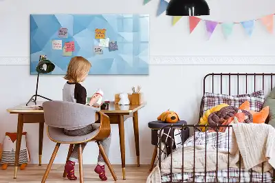 Magnetic marker board triangle abstraction design