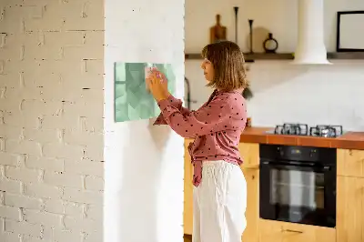 Magnetic marker board triangle abstraction design