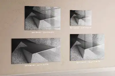 Magnetic marker board triangle abstraction design