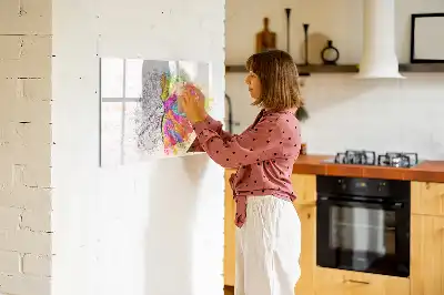 Magnetic marker board brain abstraction design