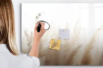 Magnetic marker board grain abstraction design