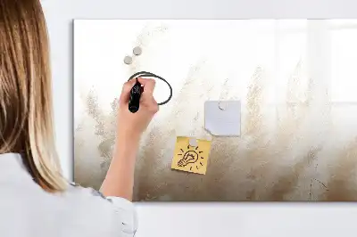 Magnetic marker board grain abstraction design