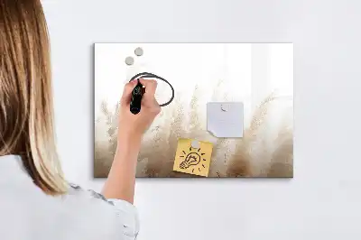 Magnetic marker board grain abstraction design