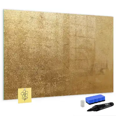 Magnetic glass dry erase board decorative wall-mounted design
