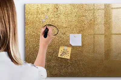 Magnetic glass dry erase board decorative wall-mounted design