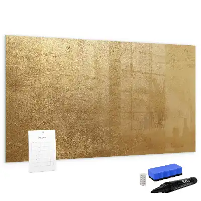 Magnetic glass dry erase board decorative wall-mounted design