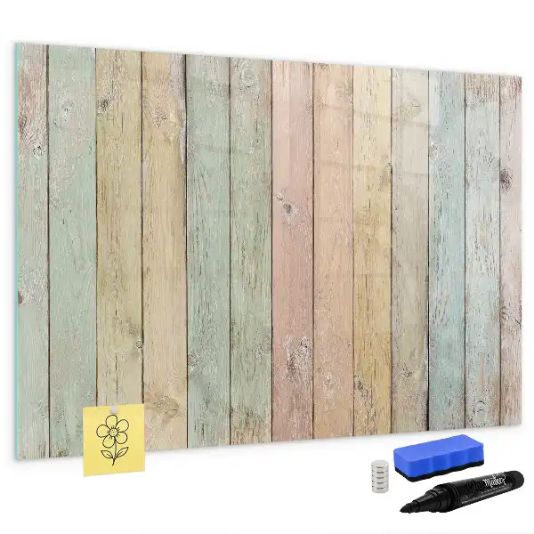 Magnetic marker board colorful version