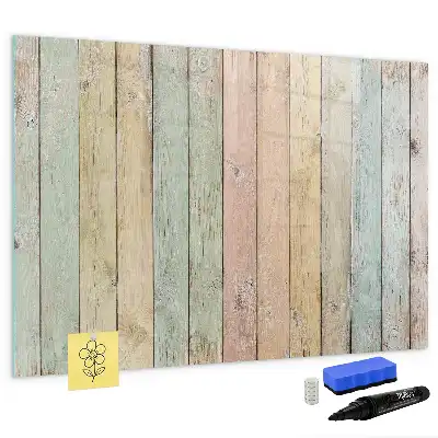 Magnetic marker board colorful version