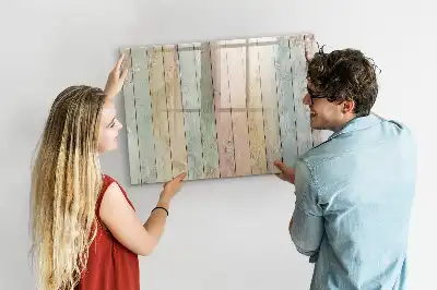 Magnetic marker board colorful version
